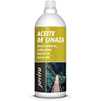 Los mejores  - ACEITE DE LINAZA BARNIZ NATURA (100% PURO) Nutrición- protección y cuidado de la madera. (1 Litro)